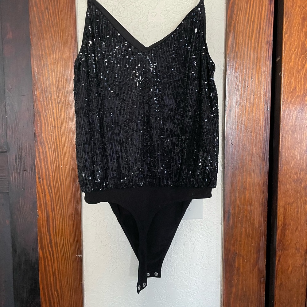 Express Sequin Bodysuit